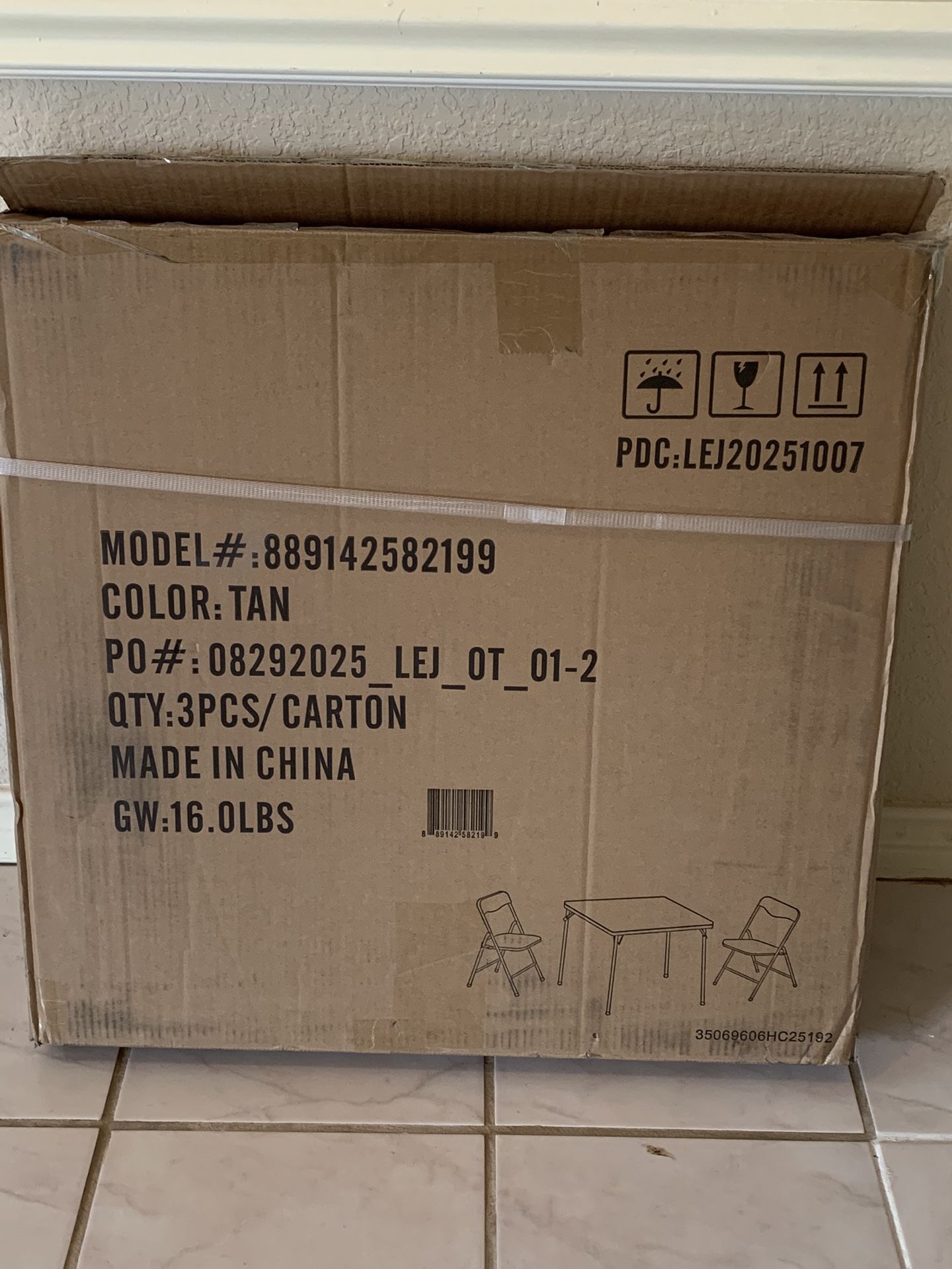 Kids’ Folding Table And Chairs