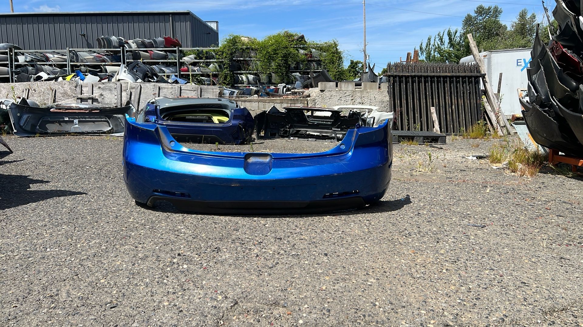 2004 To 2006 Mazda 3 Rear Bumper #B597 MA1100 173