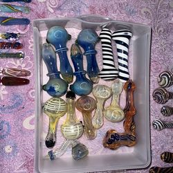 Glass Spoon pipes (READ DESCRIPTION)