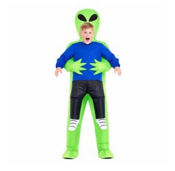 Inflatable alien kids costume