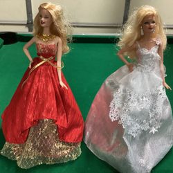 Holiday Barbies