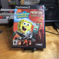PlayStation 2 / PS2 - SpongeBob SquarePants Creature From The Krusty Krab