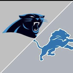 Carolina Panther Vs Detroit Lions Sat, Dec 24 @ 1 Pm