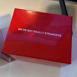 we’re not really strangers game