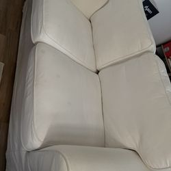 White Ektop Sofa