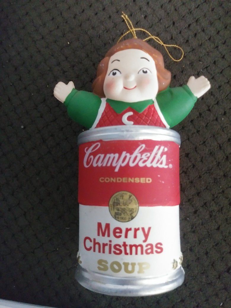Campbell's Soup Christmas Ornament