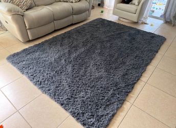 Fluffy Washable Area Rug
