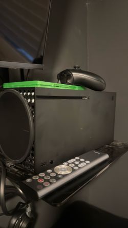 Xbox series x with controller and wires included