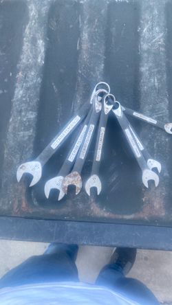 Craftsman Black SAE wrench set 7 piece