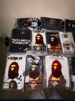 Bape Shirts, Cough Syrup