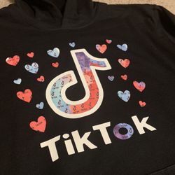 Custom Tik Tok Hoodie, Ready In 1 Hour, Youth