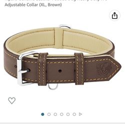 XL Leather Dog Collar 