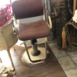 Old Barbers Chair Make An Offer