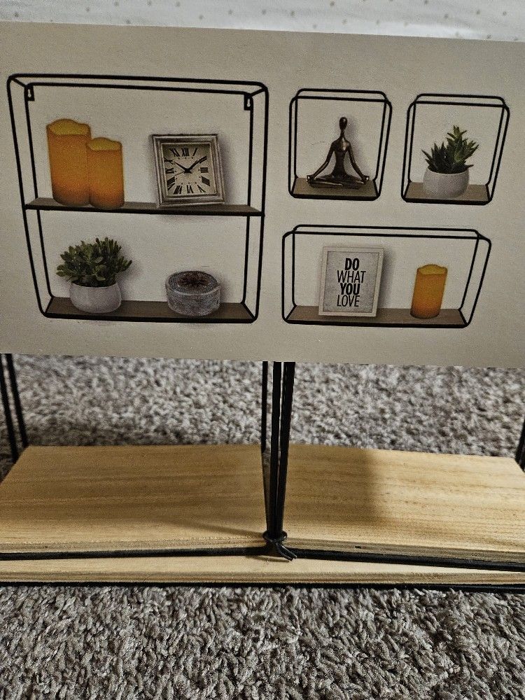 Floating Plant Shelves