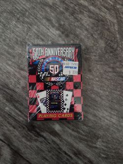NASCAR 50th Anniversary Playing Cards