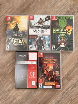 Nintendo Switch games - set of 5