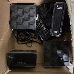 Arris Surfboard 3.1 Modem And Netgear Nighthawk Wireless System Router