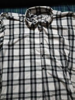 Yago White flannel Size 4XL