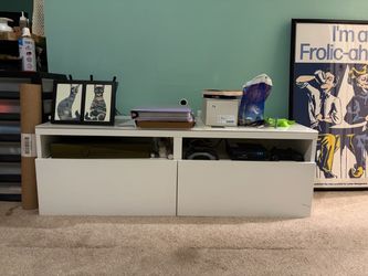 IKEA Besta Bench w Drawers