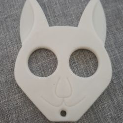 Plastic Defense Keychain
