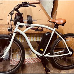 Electric Bicycle With Simple Electronic Gear 