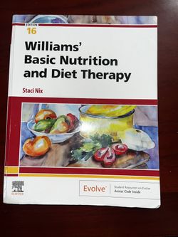 Elsevier Williams’ Basic Nutrition And Diet Therapy, Sixteenth Edition