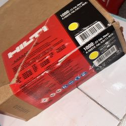 Hilti #50372 .27 Cal Yellow Cartridges – Box of 1,000 (New)