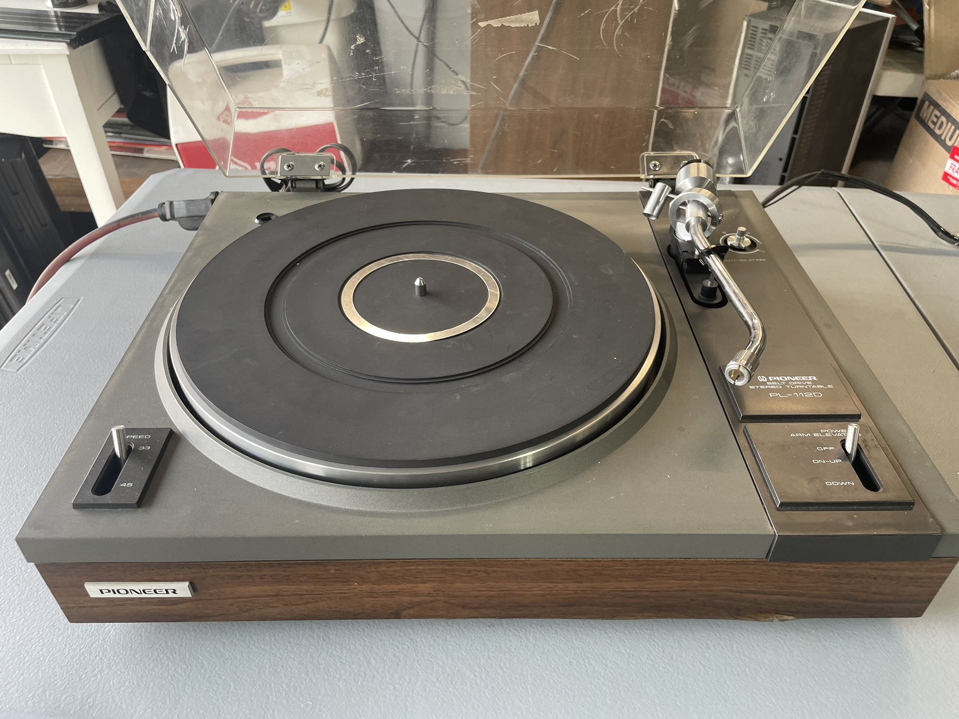Pioneer PL112D Vintage turntable!! for Sale in San Bernardino, CA