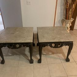 4 Marble Tables (Check Description)