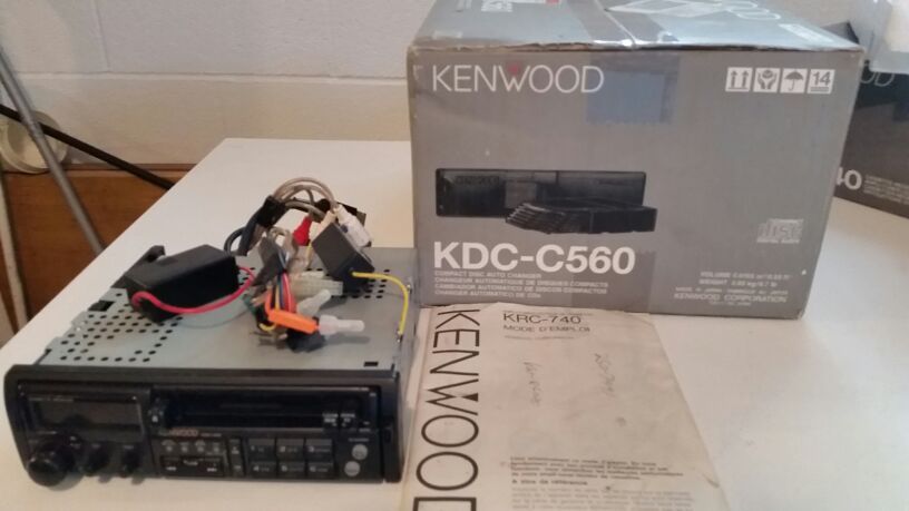 CASSETTE RECEIVER/CD CHANGER COMBO