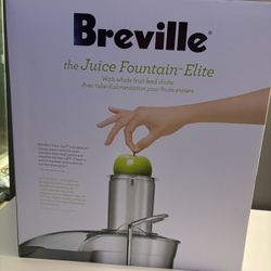 Breville Juice Fountain Plus Juicer Brushed Stainless Steel JE98XL in perfect pre owned condition