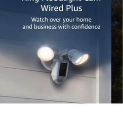 Ring Floodlights Cam Wired Plus 
