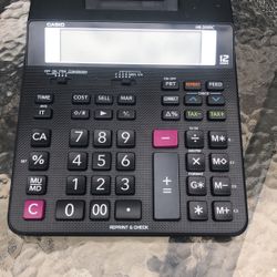 Casio Printer Calculator 