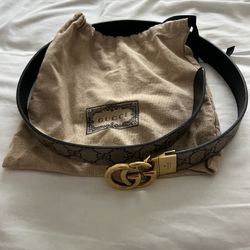Gold Gucci Belt