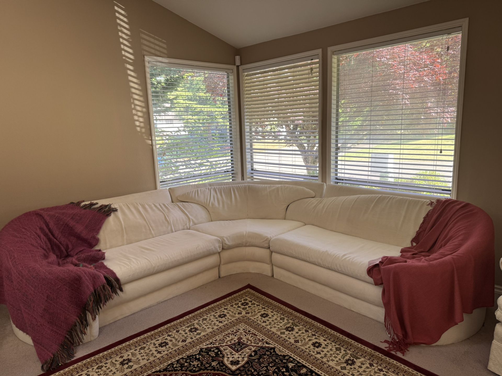Couch Set (Sectional And Love Seat)
