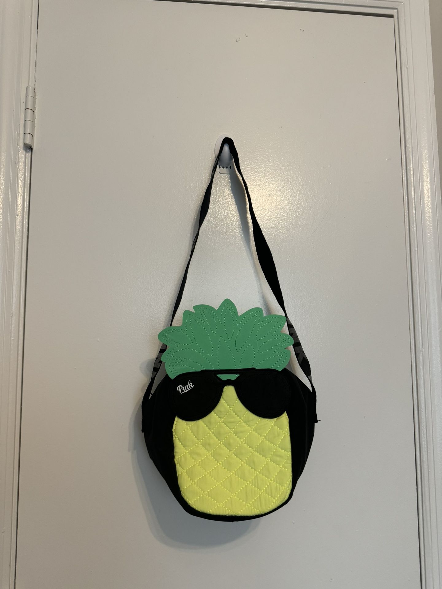 Victoria's Secret Pink Pineapple Cross Body Bag Cooler
