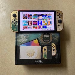 NINTENDO SWITCH OLED + 125 POPULAR SWITCH GAMES INCLUDED