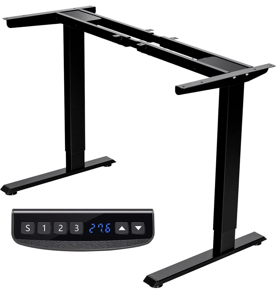 Electric Sit Stand Desk Frame, Dual-Motor For Sale $105.00 50%+ OFF Retail $239.99 NEW IN BOX