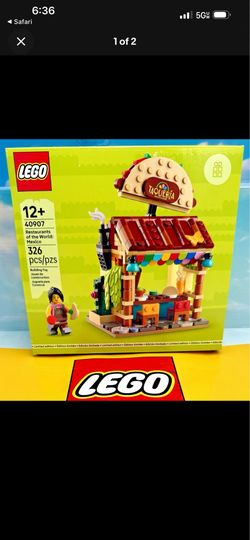 LEGO 40907 Restaurants of the world: Mexico Taqueria Limited Edition 326pc