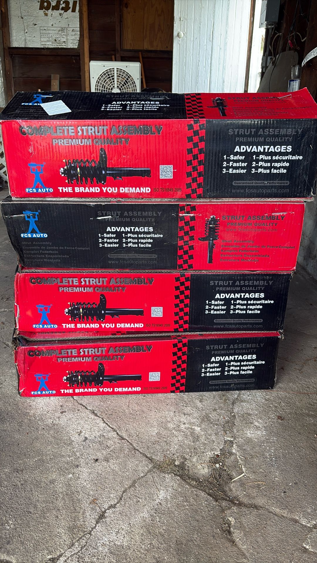 Complete Strut Assembly