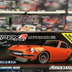 Team Associated Apex2 Datsun 240Z RTR RC Car.