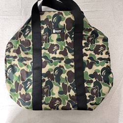 A Bathing Ape BAPE Duffle Bag Hand Bag Camo Green 2020 Spring Collection