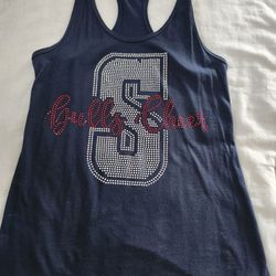Smithtown Bulls Cheer Tank Top Size Med 