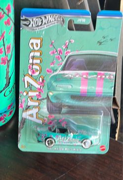 🔥🌺Arizona green tea Miata hot wheels 8$$$!!!🌺🔥