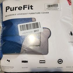 Reversible Loveseat Cover