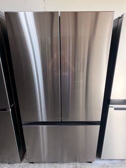 Stainless Steel French Door Counter Depth Refrigerator