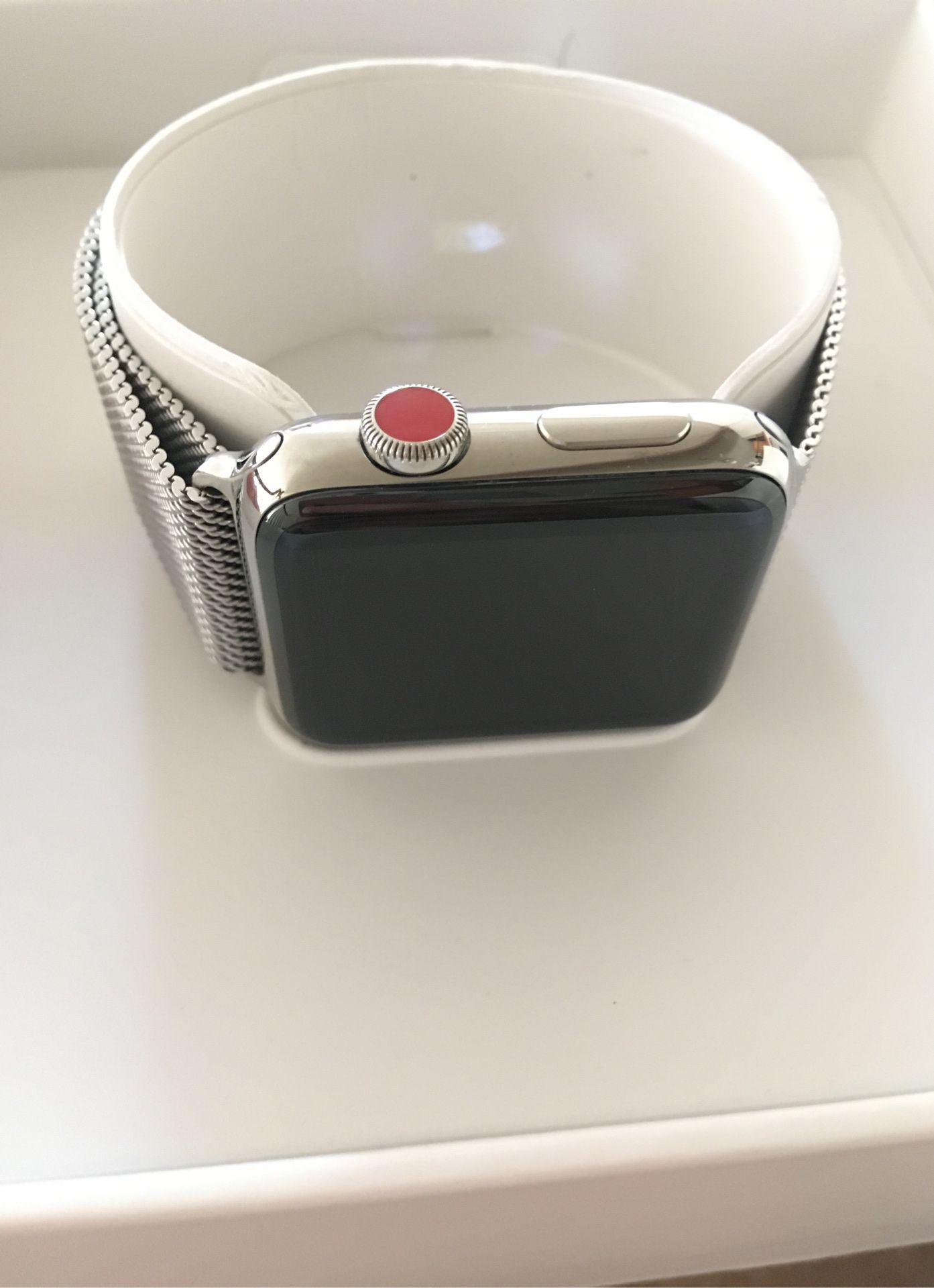Apple watch series GPS LTE stainless steel 42mm