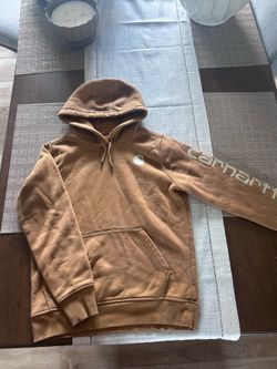 Carhartt relaxed fit brown hoodie woman’s