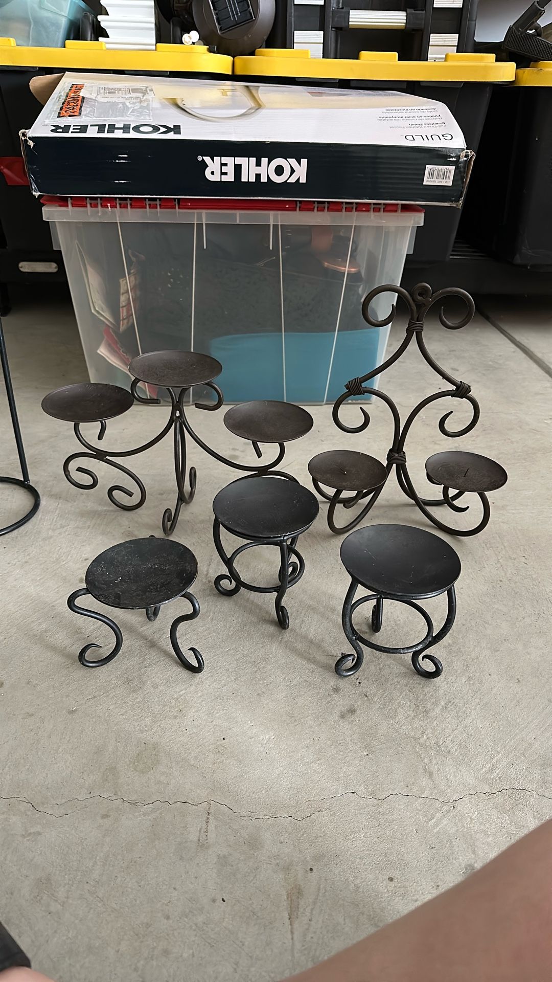 Set Of Candle Holders 