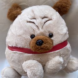 Beige Dog Very Soft 15 In